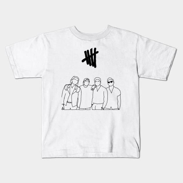 FanArt Kids T-Shirt by SabineHoppakee